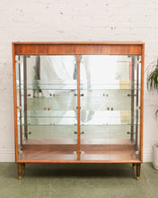 Load image into Gallery viewer, Mid Century Walnut Hutch
