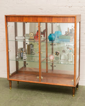 Load image into Gallery viewer, Mid Century Walnut Hutch
