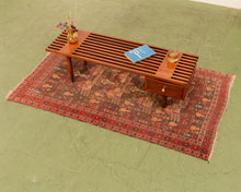 Load image into Gallery viewer, Afghan Vintage Red Rug
