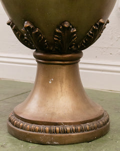 Lion Brass Vase