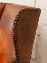 Load image into Gallery viewer, Antique Wingback in Patinated Leather
