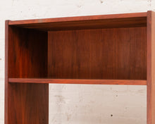 Load image into Gallery viewer, Vintage Teak Tall Bookshelf
