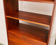 Load image into Gallery viewer, Vintage Teak Tall Bookshelf
