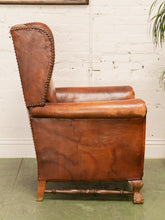 Load image into Gallery viewer, Antique Wingback in Patinated Leather
