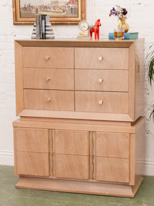 American of Martinsville Highboy Dresser