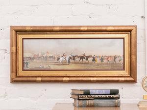 1950’s Print of British 1800’s John Harris Racehorse Framed