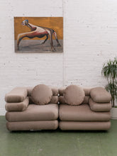 Load image into Gallery viewer, Elodie Taupe Loveseat
