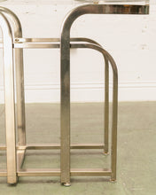 Load image into Gallery viewer, Made in Italy Brass Base Dining Table

