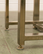 Load image into Gallery viewer, Made in Italy Brass Base Dining Table
