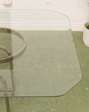 Load image into Gallery viewer, Made in Italy Brass Base Dining Table
