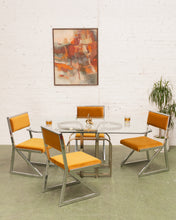 Load image into Gallery viewer, Made in Italy Brass Base Dining Table
