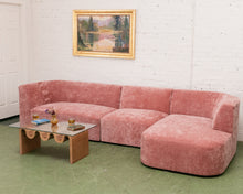 Load image into Gallery viewer, Bonnie 3 Piece Sectional Sofa in Bianca Rosewood
