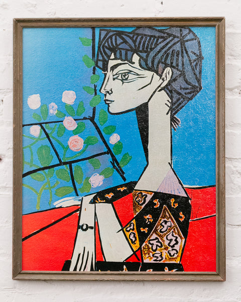 Picasso Texured Giclee on Board Framed – Sunbeam Vintage