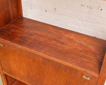Load image into Gallery viewer, Walnut Mid Century Bar
