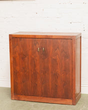 Load image into Gallery viewer, Walnut Mid Century Cabinet
