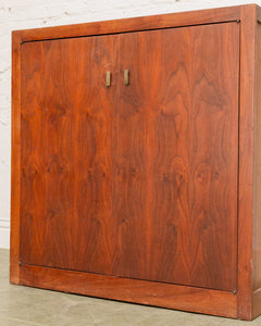 Walnut Mid Century Cabinet