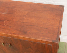 Load image into Gallery viewer, Walnut Mid Century Cabinet
