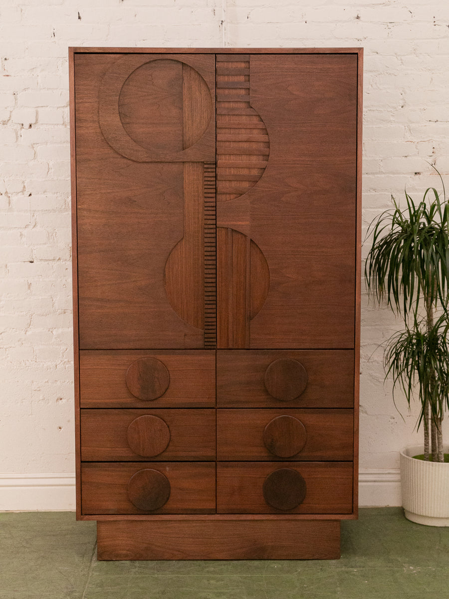 Moonlight Brutalist Armoire