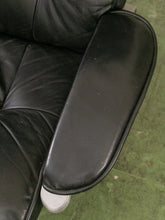 Load image into Gallery viewer, Leather Lounge Chair and Ottoman
