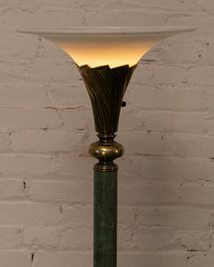 Post Modern Deco Style Torchiere Floor Lamp