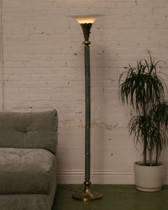 Post Modern Deco Style Torchiere Floor Lamp