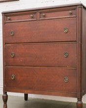 Load image into Gallery viewer, Antique Federal Highboy Dresser
