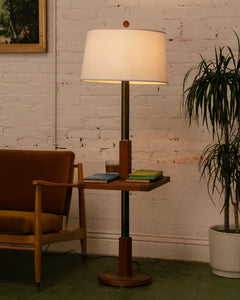 Oak Table Lamp Combo