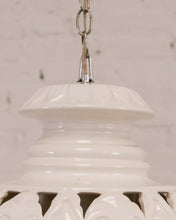 Load image into Gallery viewer, White Vintage Ceramic Hanging Lamp
