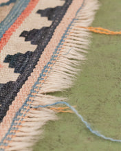 Load image into Gallery viewer, Blue Vintage Kilm Rug
