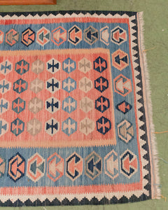 Blue Vintage Kilm Rug