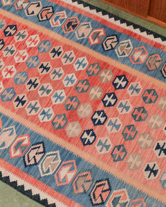 Blue Vintage Kilm Rug