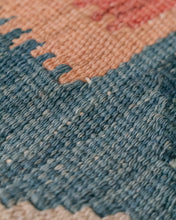 Load image into Gallery viewer, Blue Vintage Kilm Rug
