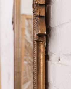 Ornate Gold Floor Mirror