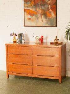 6 Drawer Mohagany Dresser