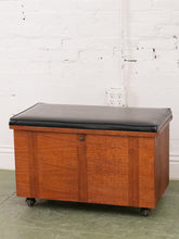 Load image into Gallery viewer, Black Top Vintage Bench/Chest by Lane
