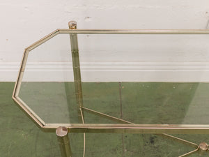 Brass Hollywood Entry Table