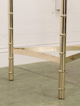 Load image into Gallery viewer, Brass Hollywood Entry Table
