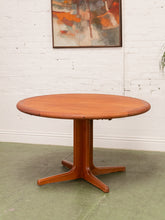 Load image into Gallery viewer, Danish Modern Teak Round Table
