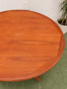 Danish Modern Teak Round Table