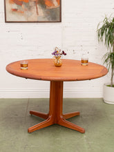 Load image into Gallery viewer, Danish Modern Teak Round Table
