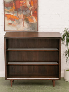 Walnut Vintage Display Cabinet