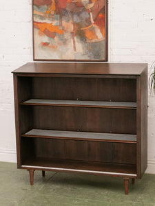 Walnut Vintage Display Cabinet