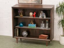 Load image into Gallery viewer, Walnut Vintage Display Cabinet
