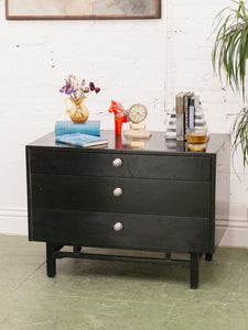 Large 3 Drawer Nightstand by Kalpe