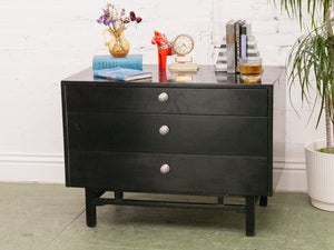 Large 3 Drawer Nightstand by Kalpe