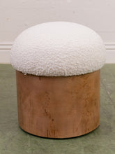 Load image into Gallery viewer, Burlwood Base Mushroom Stool
