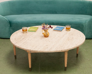 Travertine Vintage Coffee Table