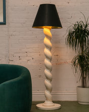 Load image into Gallery viewer, Extremely Rare Composition Plaster Floor Lamp w/ Spiraling Design by Sirmos
