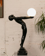 Load image into Gallery viewer, Art Deco Style Lamp LUMINA Standing Ceramic Sculpture Max Le Verrier
