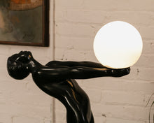 Load image into Gallery viewer, Art Deco Style Lamp LUMINA Standing Ceramic Sculpture Max Le Verrier
